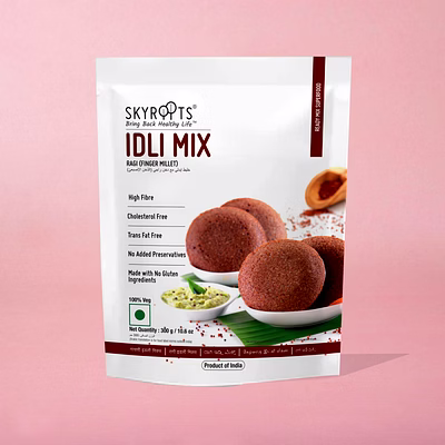 ragi (finger millet) idli mixes