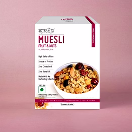 skyroots fruit & nuts muesli