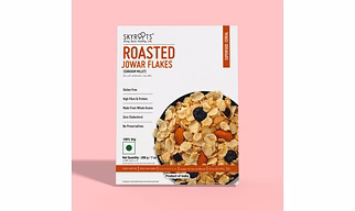 Roasted Jowar Flakes (Sorghum Millet)