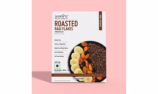 Roasted Ragi Flakes (Finger Millet )