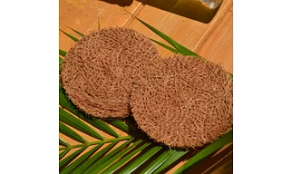 Goli Soda Natural Coconut Coir Round Stitched Dishwashing Scrub Pads