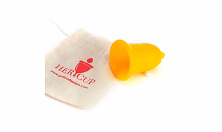 Goli Soda Her Cup Reusable Menstrual Cup for Women - Yellow