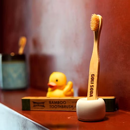 goli soda bamboo toothbrush for kids
