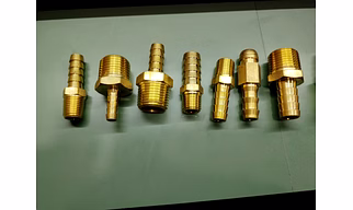 Brass fitting components