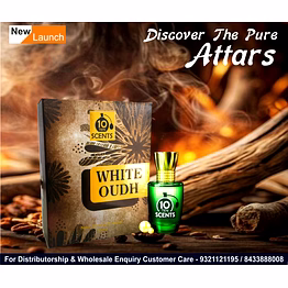 10 ten scents ten scent white oudh attar
