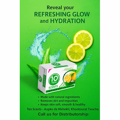 10 ten scents ten scents lemon aloe soap