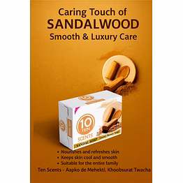10 ten scents ten scents sandal soap