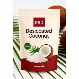 desiccated coconut