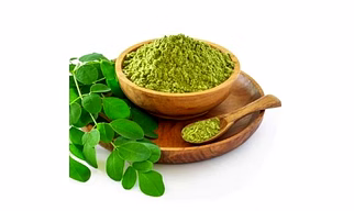 High Fiber Moringa Powder | Natural Organic Moringa Leaf Powder | Rich in Iron & Nutrients | Supports Digestion & Healthy Lifestyle | Superfood for Smoothies, Juices, & Recipes | 100% Pure