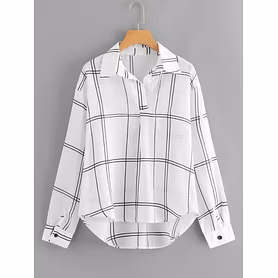 Ladies Long Sleeve Button-up Shirts
