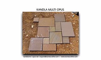 SANDSTONE KANDLA MULTI FRENCH OPUS #kandlagris