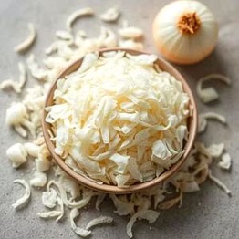 dehydrated white onion