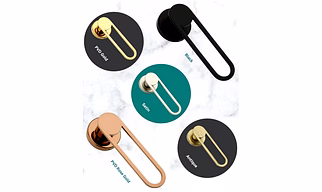 Mortise door handle