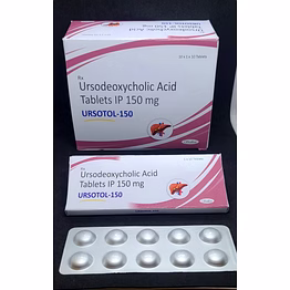 ursodeoxycholic acid ip 150mg tablet