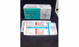 Pregabalin 75mg + Nortriptyline HCI 10mg + Methylcobalamin 1500mcg Tablet