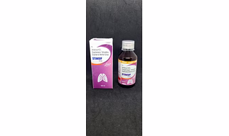 Ambroxol HCL 15mg + Guaiphenesin 50mg + Terbutaline Sulphate 1.25mg + Menthol 2.5mg Syrup