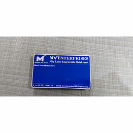 blue laser engravable marking metal sheet
