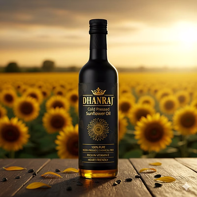 cold pressed sunflower oil