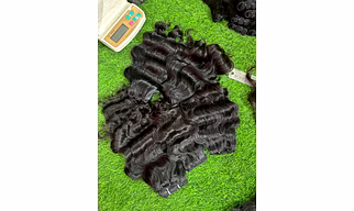 Weft hair