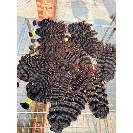 weft hair indian single donor temple raw hair