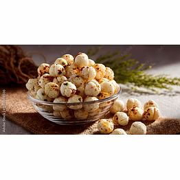 flavoured foxnuts (makhana)