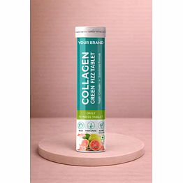 collagen effervescent tablets – bulk nutraceutical tablets for b2b buyers