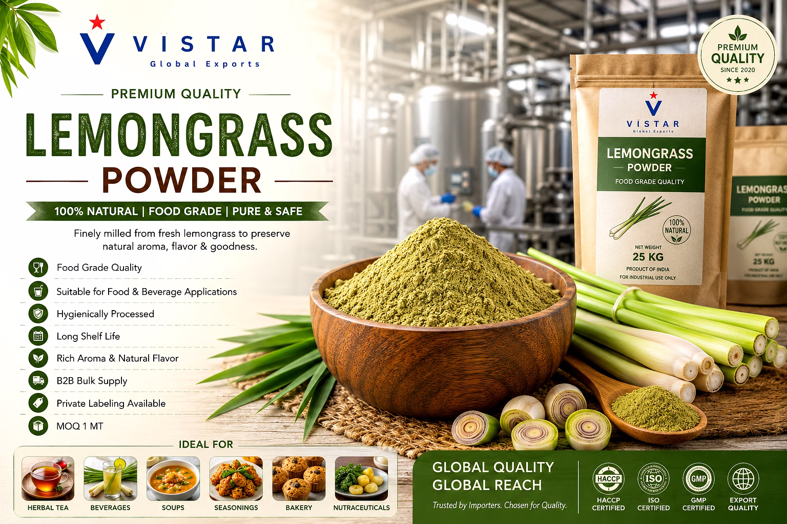 lemon grass powder