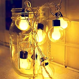 warm white globe bulb string lights – diwali special aesthetic cozy ambient décor for home, garden & parties