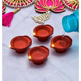 water sensor diya led light – automatic on/off pooja lamp for diwali, mandir, festivals & home decor