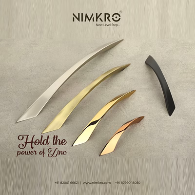 best zinc cabinet handle