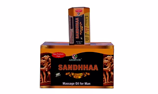 Oil Sandhhaa Royal Gold massage oil for men