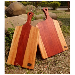 wooden trays and chopping boards