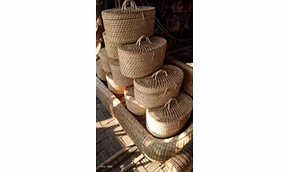 cane baskets