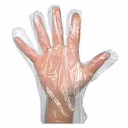plastic gloves