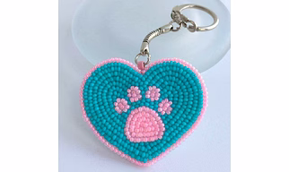 Beaded Key Chain