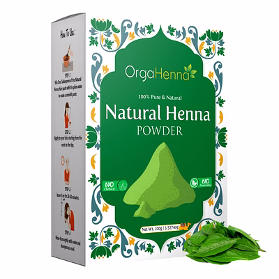 natural henna powder