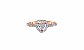 HEART ENGAGEMENT RING