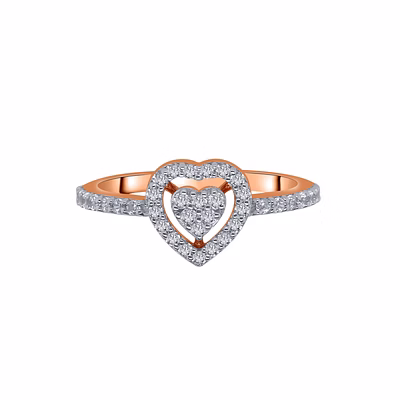 heart engagement ring