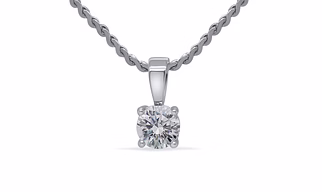 DIAMOND SOLITAIRE PENDANT