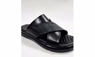 Men Leather Slippers