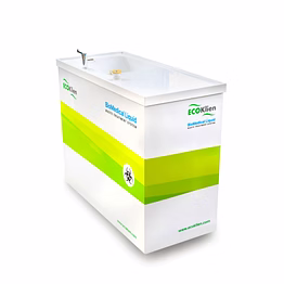 advanced electrochemical based biomedical liquid treatment system - ecoklien
