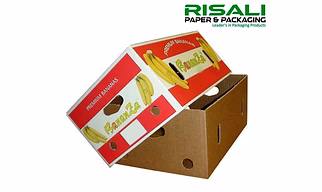 BANANA FRUIT BOX - Risali Paper & Packaging