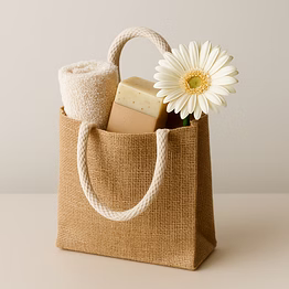 jute gift bag
