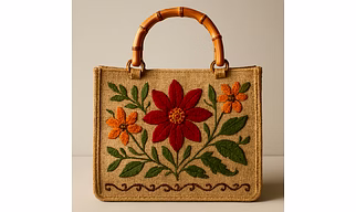 Jute Embroidered Bags
