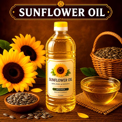 sunflower oil for importers and b2b buyers | diyantha global coconut products export-ready supply