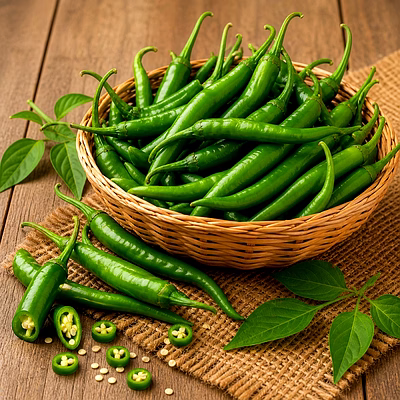 g4 green chilli for importers and b2b buyers | diyantha global fresh vegetables export-ready supply