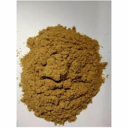 dried brown coriander powder