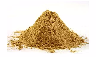 Cream dehydrated ginger powder