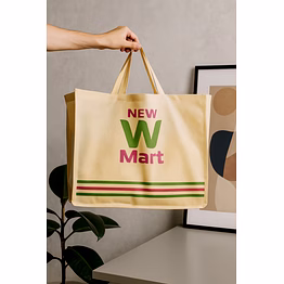 grocery bag manufacturer – premium quality box bag for grocery shopping and branding purpose size - w 18 x h 15 x g 8 | grocery bag manufacturer grocery shopping box bag for b2b importers, wholesalers