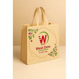 grocery bag manufacturer – premium quality box bag for grocery shopping and branding purpose size - w 18 x h 15 x g 8 | grocery bag manufacturer grocery shopping box bag for b2b importers, wholesalers